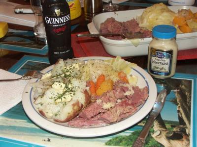 Corned beef & cabbage