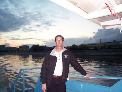 A Ride on the Moscow River. I now live just a block away from the dock and take this boat to the city center