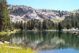 Bull Run Lake, destination of our day hike