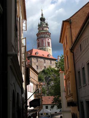 Tower & Castle from alley