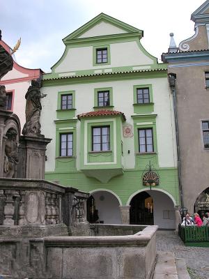 burgher house & fountain