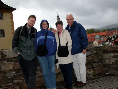 leaving Cesky Krumlov