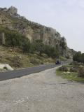 A new build road near Elbasan