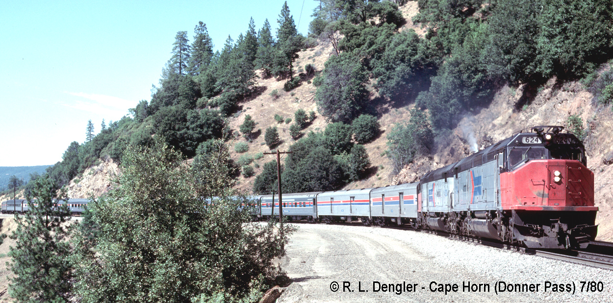 Amtrak #624  EMD SDP40F