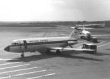 Bac One Eleven G-ASJJ of BUA @ Gatwick mid 60s