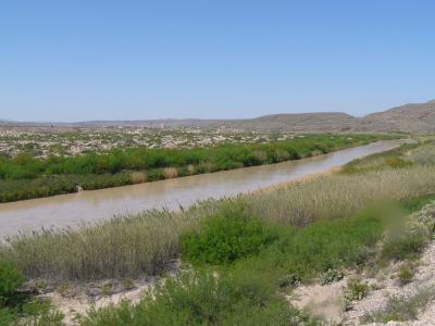 Rio Grande - Mexico on the left