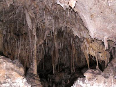 Soda straw stalactites