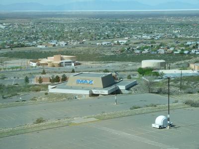 New IMAX Theater in foreground