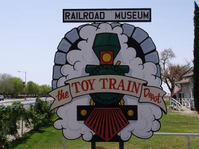 Toy train museum