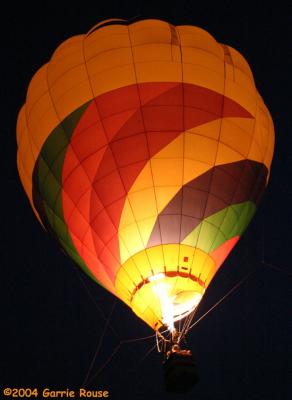 hot air balloon (I)