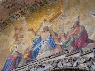 Close Up of San Marco Mosaics.JPG