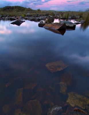 Flooded Limestone Quarry, Cefn Cadlan