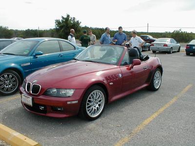 2001 Z3 on Hill Country Drive