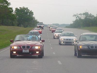 2001 Z3 on Hill Country Drive