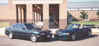 1995 BMW 540i and 1997 BMW Z3 2.8