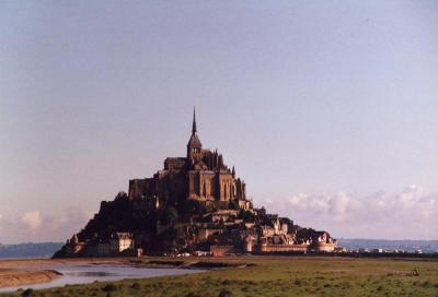 Mont Saint Michel between Bretagne and Normandy