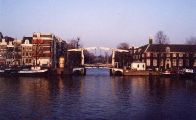 drawbridge in Amsterdam
