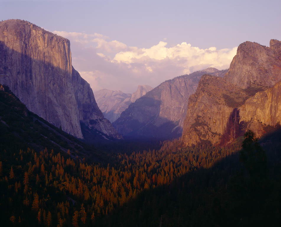 Yosemite Valley from Tunnel Viewpoint [4x5]