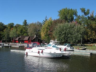 Montebello Chateau, Waterfront, Ottawa river, Quebec