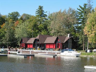 Montebello Chateau, Waterfront, Ottawa river, Quebec