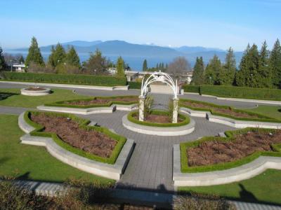 Rose garden UBC Vancouver