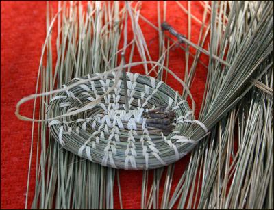Pine Needle Weaving