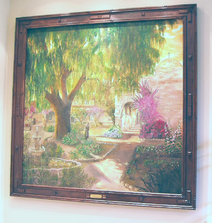 N. N. Williams Painting and Frame