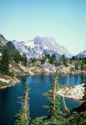 Crawford Lake and Bears Breast Mountain