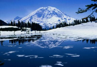 Mount Rainier & Summit Lake