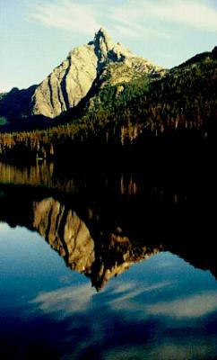 Bears Breast Mountain Reflected in Waptus Lake