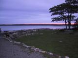 Sunset at campground in St. Martins, NB.JPG