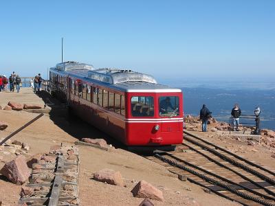 The Cog Railway at the Top