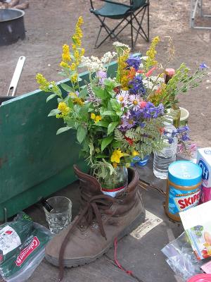 Cooking Table Centerpiece