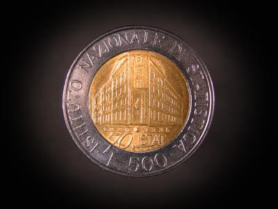 500 Lire Italy 1996