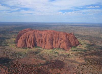 Uluru from the Helicopter