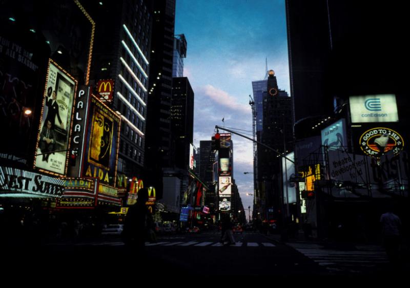 Times Sq. NYC at Dusk