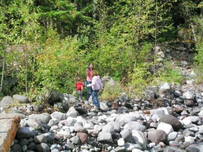 Jeny, Gavin and Mileah, Mt. Rainier N.P.