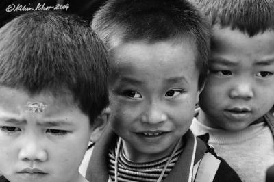 School Kids of Yao Minority, LianNan