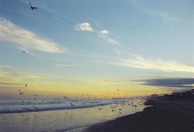 Sunset at Sunset Beach NC.