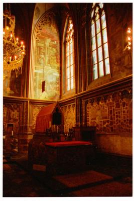 Cathedral interior, Prague, Czech Republic