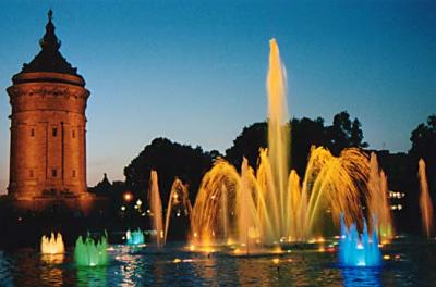 Wasserturm (Water Tower), Mannheim, Germany