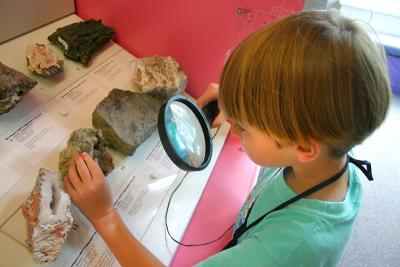 Examining Rocks