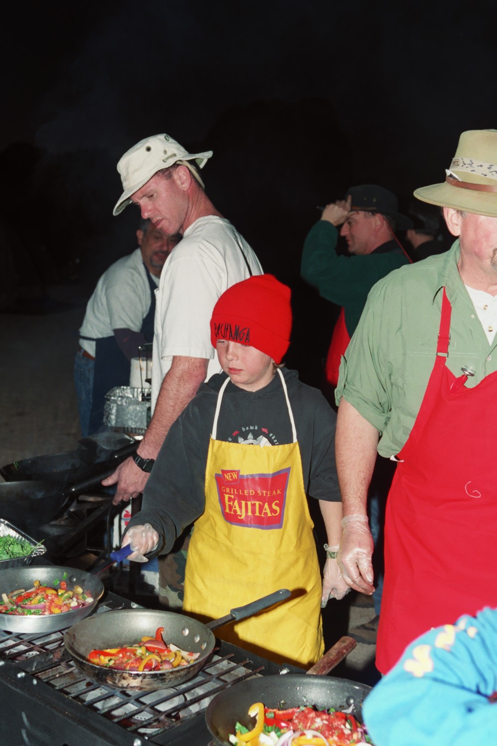 Jake cooking