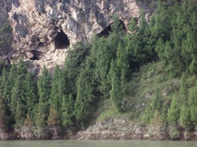 Ancient coffins were found in these caves