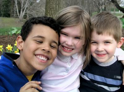 Kids at the park again, 4/2004