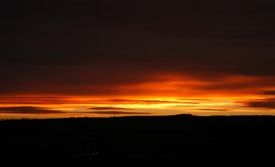 Sky over Newcastle.  by Loz.