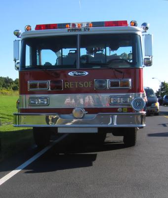 Pumper 170 Retsof's truck 9-11-04