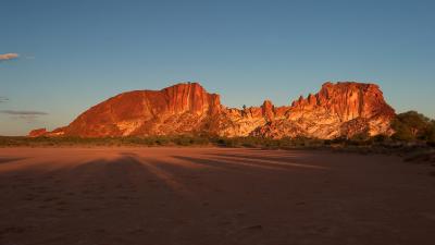 Rainbow Valley at sunset