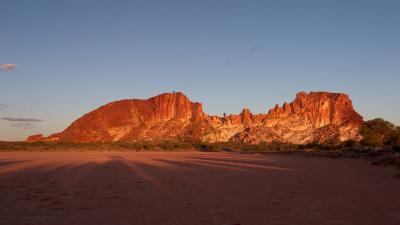 Rainbow Valley at sunset