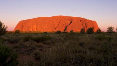Ayers Rock (sunset)